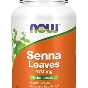 Senna Leaves 470mg 100 Veg Capsules